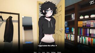 MY FEMBOY ROOMMATE #02 • Visual novel PC Gameplay [HD]