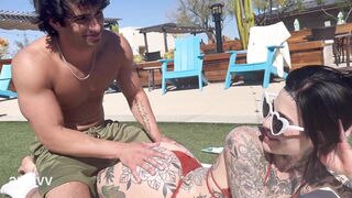 CAUGHT FUCKING TINY TATTOOED GOTH GIRL IN CAR - Zane Walker, Awlivv