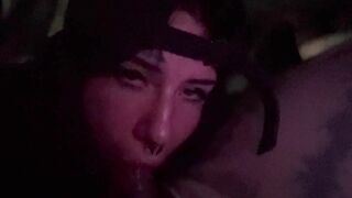 Sucking on his Head until he Cums in my Mouth