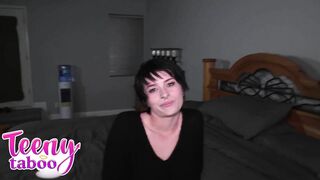 Neighbor's Daughter Kitty: Lockout Leads Age Gap Fuck & Creampie.