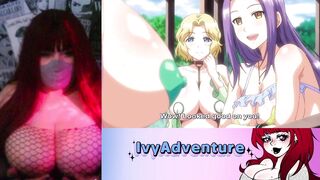 Chubby Girl with Big Tits Watching Hentai - Oide Yo Mizuryuu-kei Land Ep1