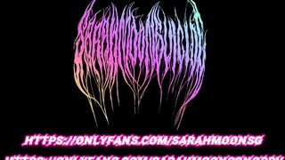 Hot Goth Cam Girl Squirts to Disturbed- Funny