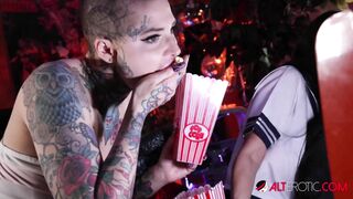 Marica Hase and Titi Ramone Watch a Scary Movie