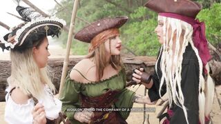 Two Pirate Girls in Search of Golden Cocks