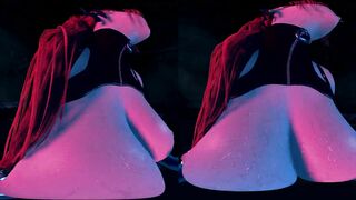 Cowgirl with Sexy Big Tits Vamp - Akiko - Motion Capture by Cuddle Mocap