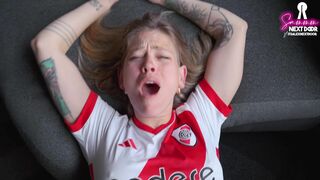 RIVER PLATE Team Lost.. so he took it out on my PUSSY - SammmNextDoor Date Night #36