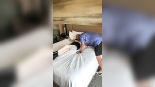 Hubby gives MILF Multiple Orgasms in Hotel Getaway