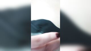 Goth BBW Cumming in a Cemetery, up Close and Personal with my Plump Pussy