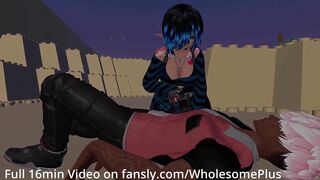 Date with a Goth Girl Turns into a Dream Fuck