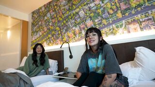 GF CHEATS with my Stepsis and they both Fuck me - Cami Strella x Effy