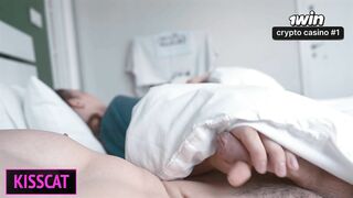 Why Step Mom Wakes with Step Son’s Cock in Share Bed — will he Face Cum after Fuck?