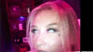 Tattooed Blonde Sammy Stoner Gets Banged after Teasing