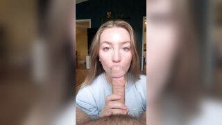 Sensual Blowjob and Swallow