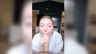 Sensual Blowjob and Swallow