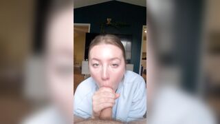 Sensual Blowjob and Swallow
