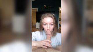 Sensual Blowjob and Swallow