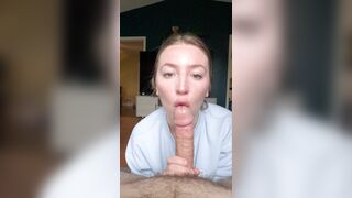 Sensual Blowjob and Swallow