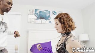 Tattooed Israeli Manic Matilda Slut Gets Rough Fucked by BBC and Squirts