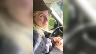 Watering the Forest! Hot Wife Squirts, Fucked Hard and Gets her Mouth Full of Cum