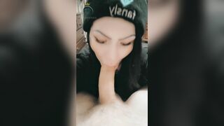 BLOWJOB WITH MOUTHFUL OF CUM