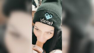 BLOWJOB WITH MOUTHFUL OF CUM