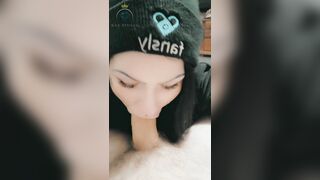 BLOWJOB WITH MOUTHFUL OF CUM