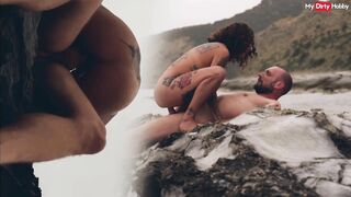 German Amateur Couple Enjoy Sensual Fuck Outdoors at the Beach - MyDirtyHobby German Amateur Sex