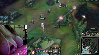Neeko Support Deepthroats Dildo and Plays with herself in Lane