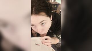 Goth MILF Blowjob POV -v0i1et