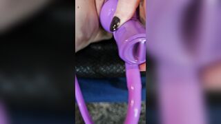 Goth MILF Evil Angel Pussy Play Cum Slut Cuck