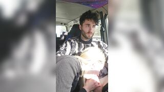 Car BJ Happy Tasty Cum in Mouth