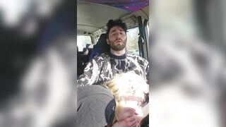 Car BJ Happy Tasty Cum in Mouth
