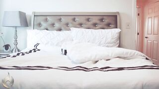 Nina White has Passionate Morning Sex with Older Boyfriend