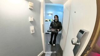I had Rough Sex with an Italian Pizza Delivery Teen for 100 Euros at the Hotel. she's Small and Pretty 