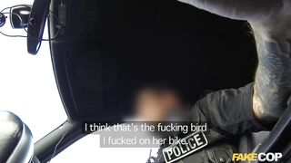 Anal Loving Slut get a Policemans Cock Buried in her Ass - Fake Cop