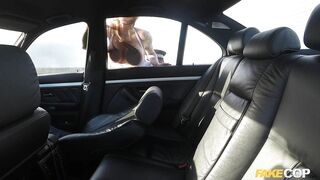 Anal Loving Slut get a Policemans Cock Buried in her Ass - Fake Cop