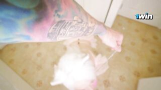 Submissive Kitty Received her Punishment and Deserved a Big Dick in her Holes