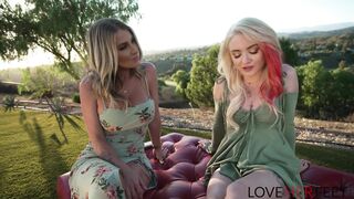Foot Fetish Lesbians Lola Fae and Andi Avalon Licks each other