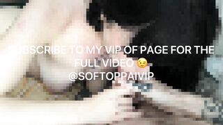 Goth Girl Throats Gamer Boys Dick and Milks him Dry