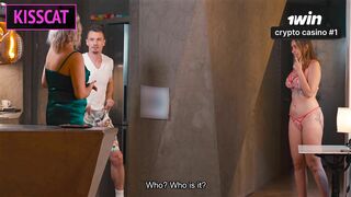 S6E4 Pt1: Step Mom Nikky Dream & Step Daughter Share Son-in-Law Cock – Caught Cheating Fuck!