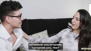 She’s Dripping and Stunned — who Knew that Nerd had such a Fucking Monster of a сock