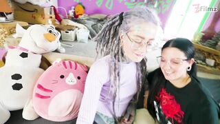Thick Goth Girl's POV Tattooed Dick Ass Wrecking