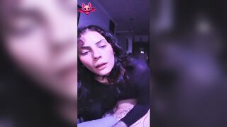 Goth Mistress Pegging Hard