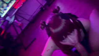 Big-assed Goth Enjoys Anal Sex