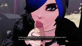 HOOKED - HELEN DEEPTHROAT AND OUTSIDE BLOWJOB - PART - 3
