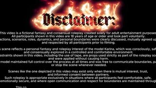BDSM with a Goth Girl: Hardcore Fucking and Bondage. Deep Throat and Sloppy Blowjob