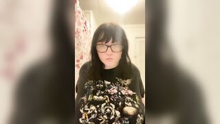 Goddess Squishy Titty Drop Compilation | Busty Goth Emo Girl