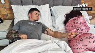My Roommate knows my Boyfriend isn't Satisfying Me, she comes into my Room and Fucks me Hard