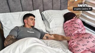 My Roommate knows my Boyfriend isn't Satisfying Me, she comes into my Room and Fucks me Hard