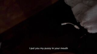 "I´M GONNA CUM!" - Super Horny 18yo Ebony Latina Cumming on my Dick